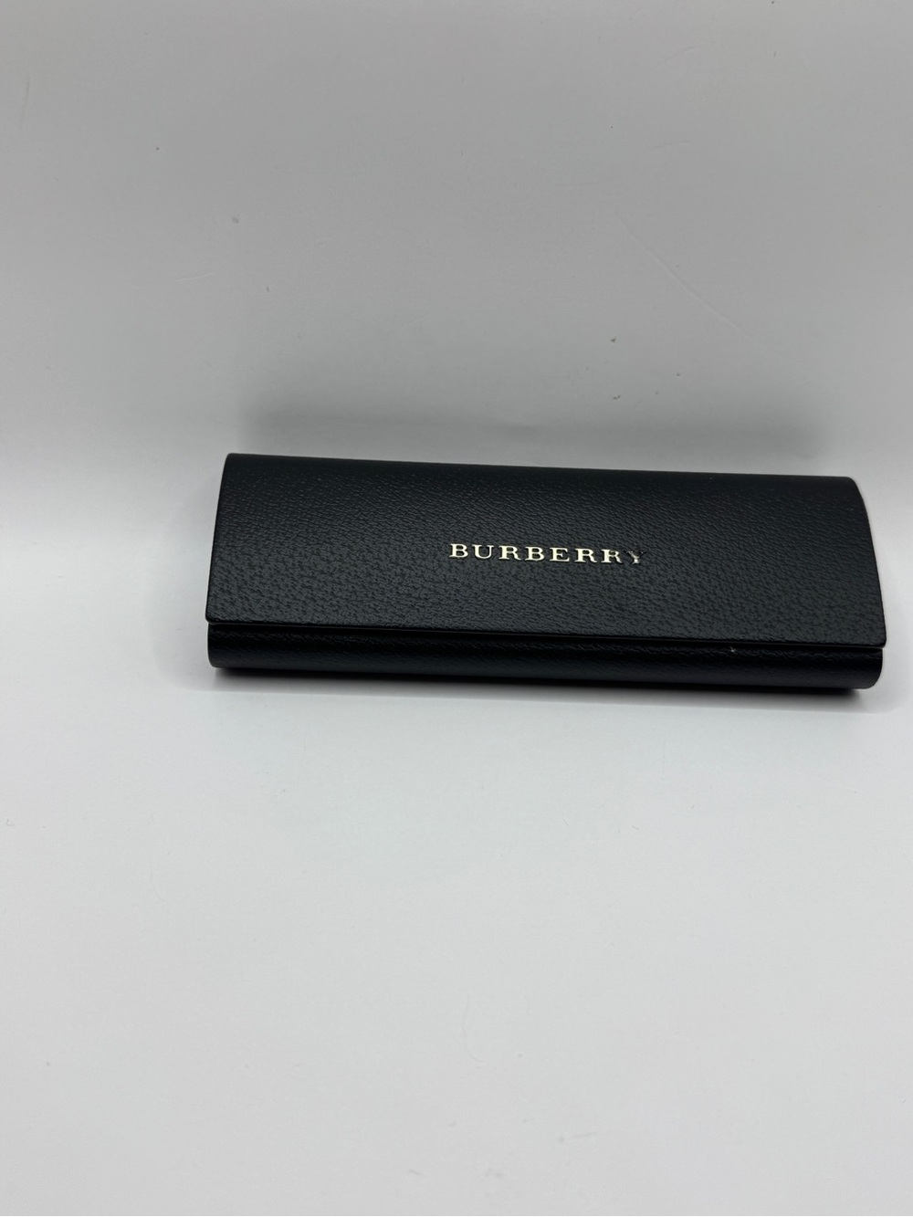 Black pebbled leather Burberry